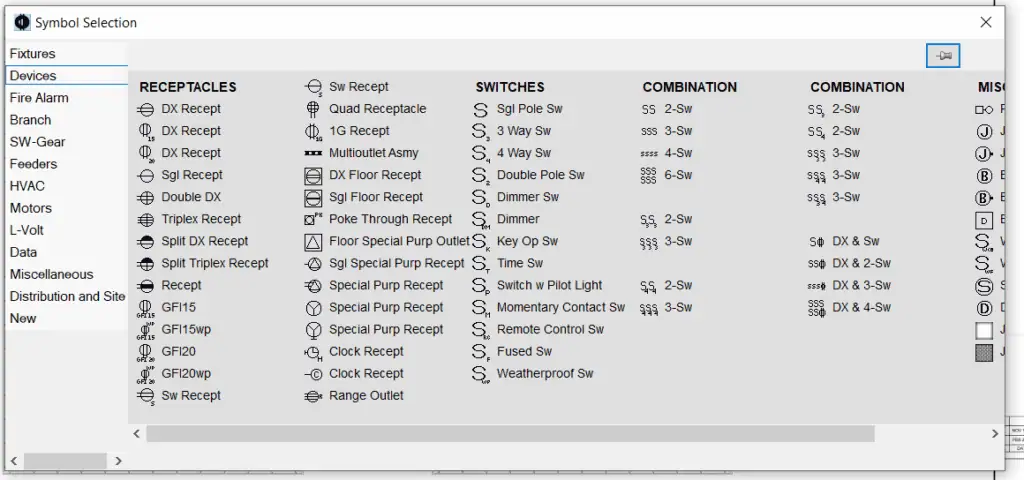 SureCount Symbol Selection