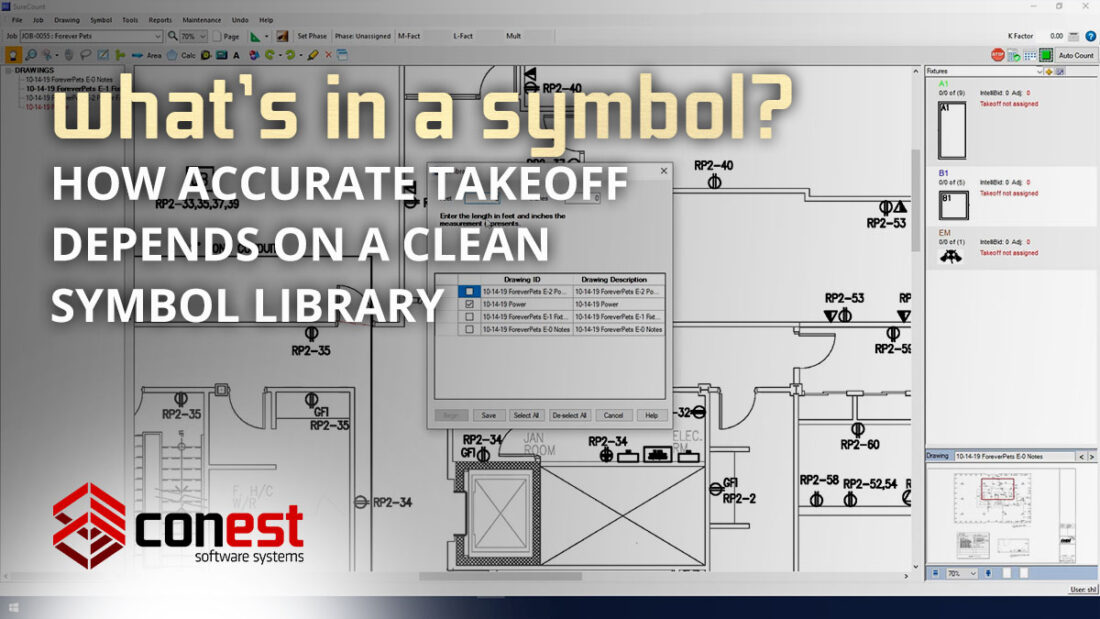 What's in a Symbol? How Accurate Takeoff Depends on a Clean Symbol Library