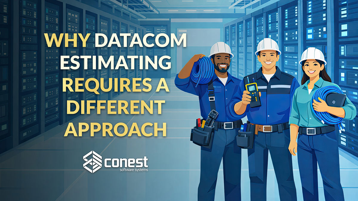 Datacom Estimating Requires a Different Approach